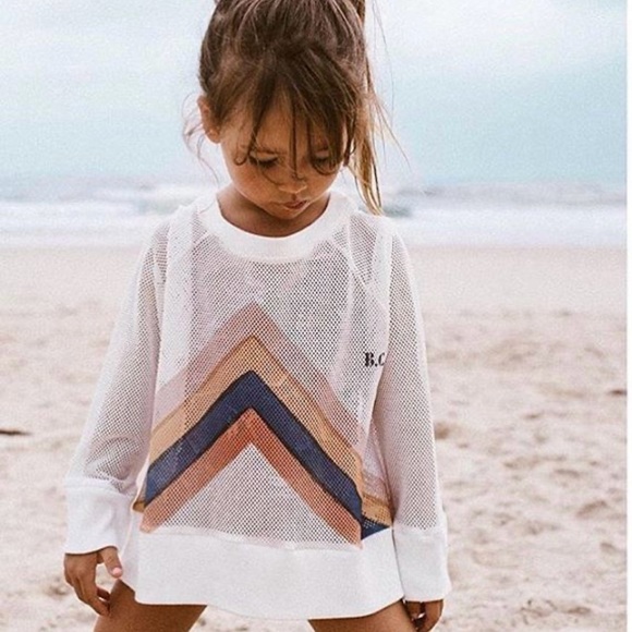 Bobo Choses Other - *SOLD* Bobo Choses A Legend Mesh Sweatshirt Size 2-3Y